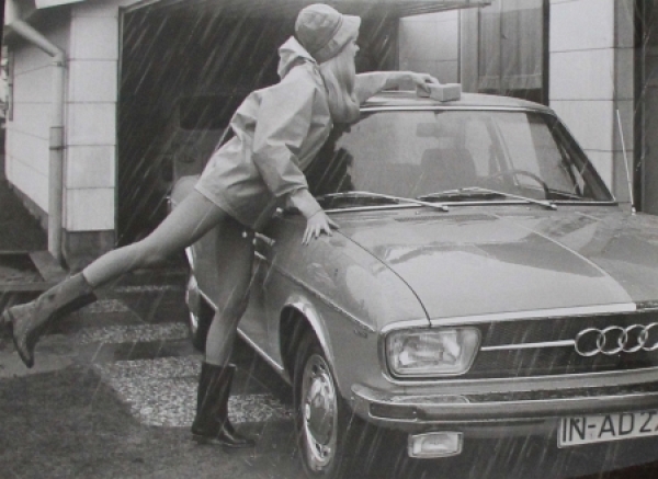 Audi  100 four original Press-Photos 1971 (0584)