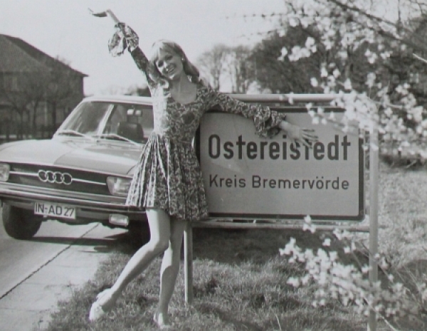 Audi  100 four original Press-Photos 1971 (0585)
