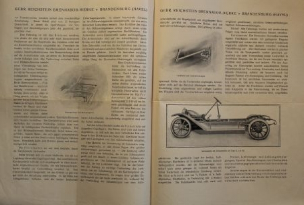 Brennabor Type G 8/22 PS Modellprogramm 1919 (S0590)