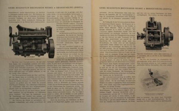 Brennabor Type G 8/22 PS Modelprogram 1919 (S0590)