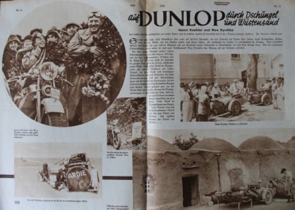 "Dunlop Zeitung" Factory-Magazine 1931 (0630)