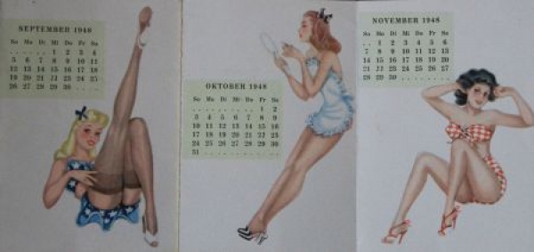 Esquire Pin-Up Kalender 1948 (0697)