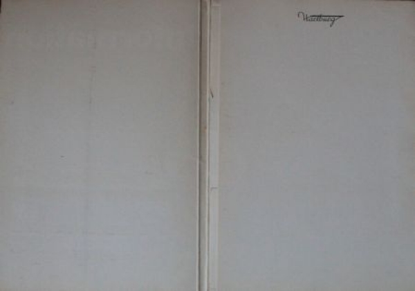 Wartburg Modelprogram 1967 "Informationen" 1967 Carbrochure-Map (0477)
