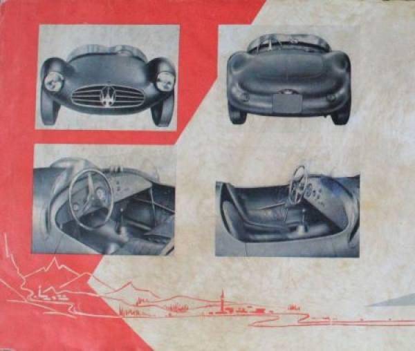 Maserati Sport 2000 Modelprogram 1954 Carbrochure (0720)