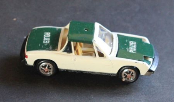 Gama Minimod Porsche-VW 914 Police 1973 Metalmodel (3945)