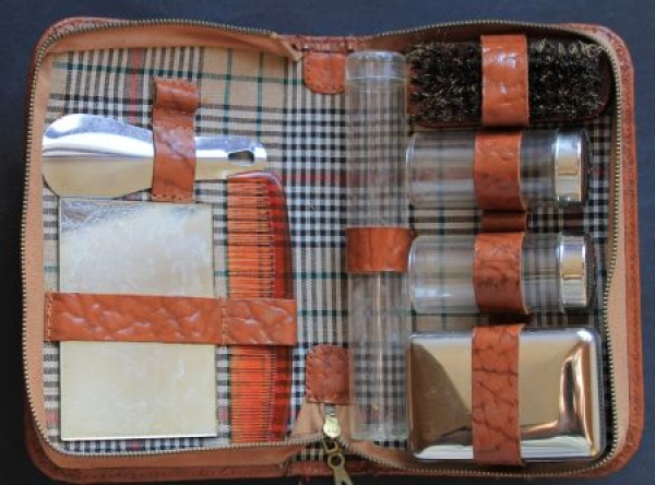 Lords Travel-Careset 1955 in leathermap (4035)