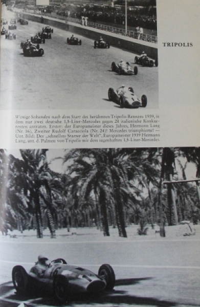 Nostheide "Meister ueber Nerven und PS - 60 Jahre Autorennen" 1955 Motorracing-History (0805)