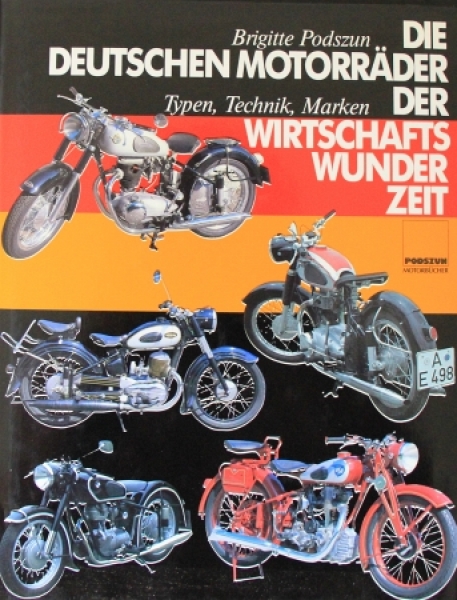 Podzun "Die deutschen Motorraeder der Wirtschaftswunderzeit" Motorbike-History 1989 (0817)