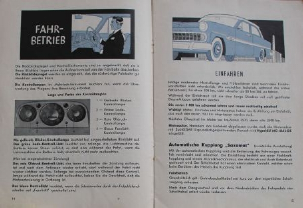 Ford Taunus 12 M 1961 Owner Manual (4086)