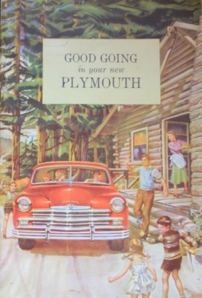 Plymouth "Good Going in your new Plymouth" 1949 Owner Manual (4055)