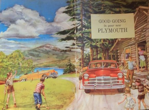 Plymouth "Good Going in your new Plymouth" 1949 Owner Manual (4055)