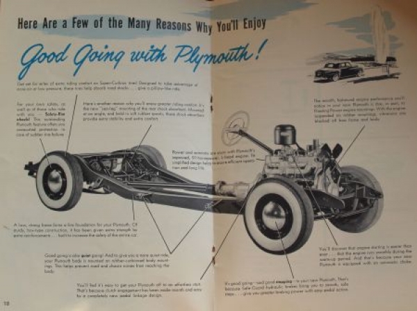 Plymouth "Good Going in your new Plymouth" 1949 Owner Manual (4055)
