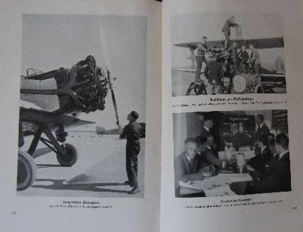 Malina "Luftfahrt voran! - Das deutsche Fliegerbuch" 1938 Aeroplanebook (1014)