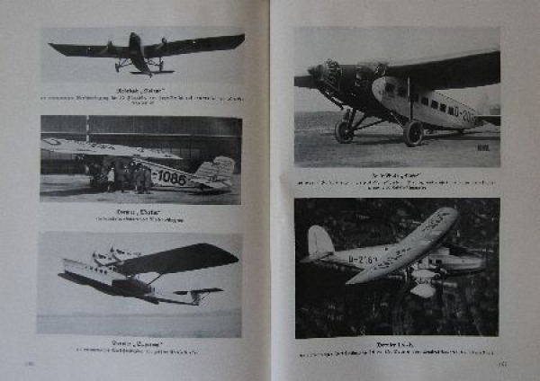 Malina "Luftfahrt voran! - Das deutsche Fliegerbuch" 1938 Aeroplanebook (1014)