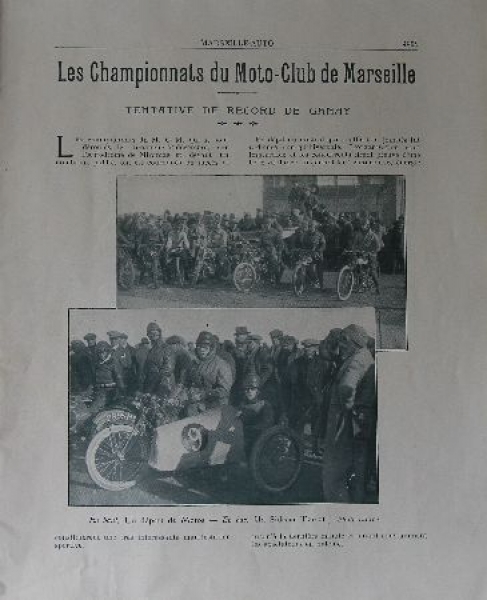"Marseille-Auto" Motorracing-Magazine 1925 (1093)