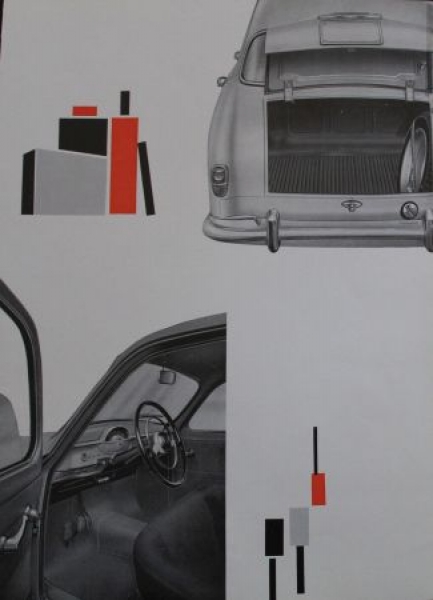 Alfa Romeo Giulietta 1300 cc Modelprogram 1956 Carbrochure (9949)