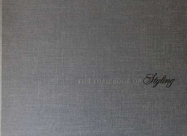 Ford "The Ford Book of Styling" Company-History 1963 (1132)