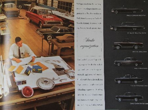 Ford "The Ford Book of Styling" Company-History 1963 (1132)
