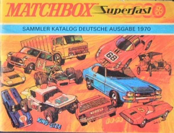 Matchbox Superfast "Collectors Catalogue German Edition" Toyscatalogue 1970 (1157)