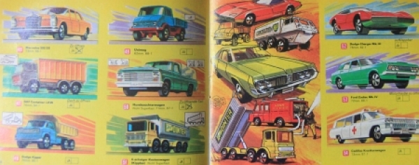 Matchbox Superfast "Collectors Catalogue German Edition" Toyscatalogue 1970 (1157)