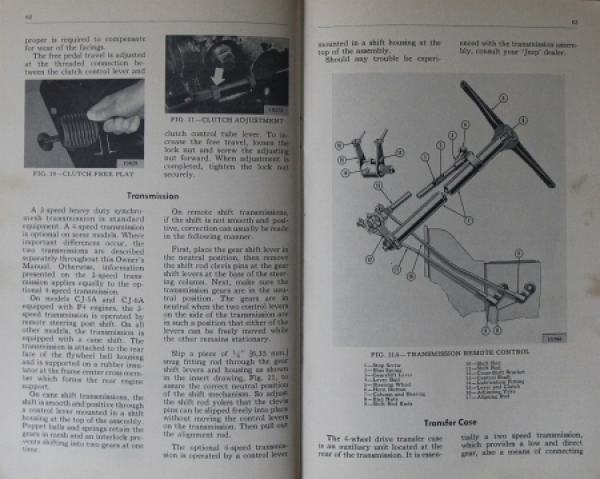 Jeep Kaisers Model CJ-5/6 Universal 1965 Ownersmanual (1174)