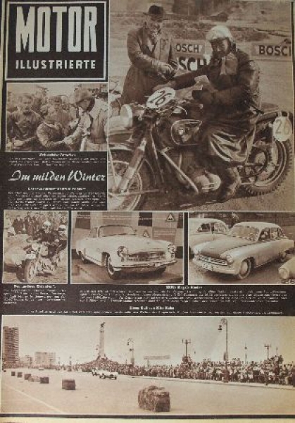 "Motor Illustrierte" Zeitschrift 1952 (1204)