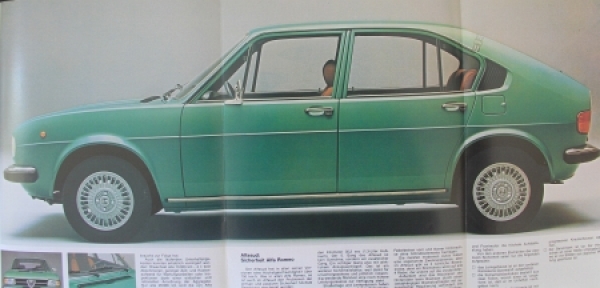 Alfa Romeo Alfasud Super Modelprogram 1977 Carbrochure (1271)