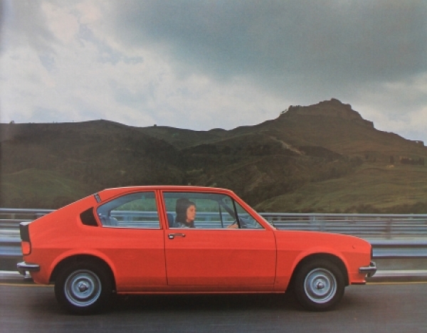 Alfa Romeo Alfasud Modelprogram 1971 Carbrochure (1274)
