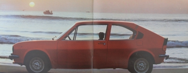 Alfa Romeo Alfasud Modelprogram 1971 Carbrochure (1274)