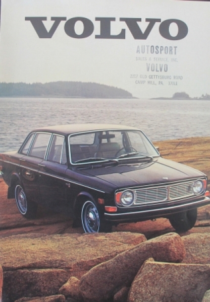 Volvo 140 Modelprogram 1969 Carbrochure (1293)