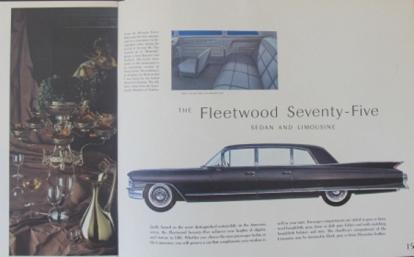 Cadillac Modelprogram 1961 Carbrochure (1333)