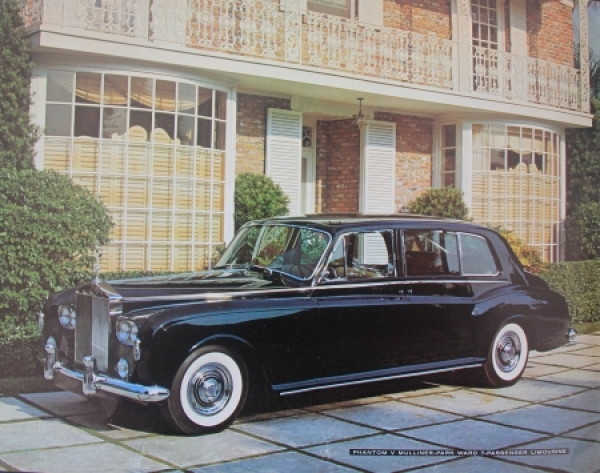 Rolls-Royce Phantom V Modelprogram 1959 Carbrochure (1347)