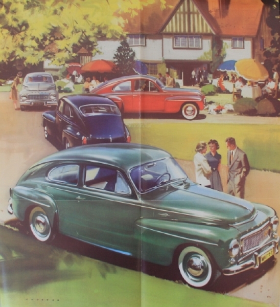 Volvo 544 Modelprogram 1959 Carbrochure (1362)