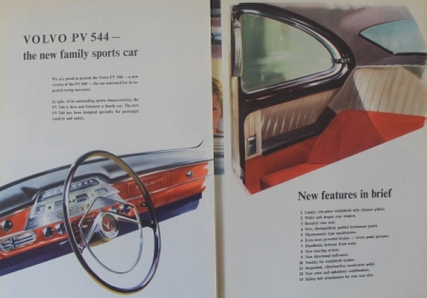 Volvo 544 Modelprogram 1959 Carbrochure (1362)