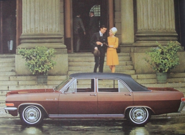 Opel Diplomat V8 Modellprogramm 1965 Automobilprospekt (1453)