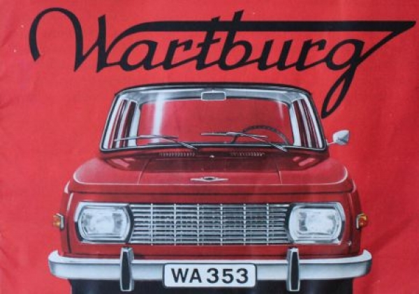 Wartburg 353 Modelprogram 1966 Carbrochure (1465)