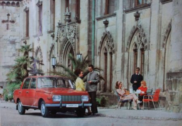 Wartburg 353 Modelprogram 1966 Carbrochure (1465)