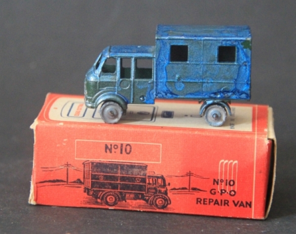 MorrisStone Esso GPO Repairvan 1957 DieCast-Model in original box (1477)