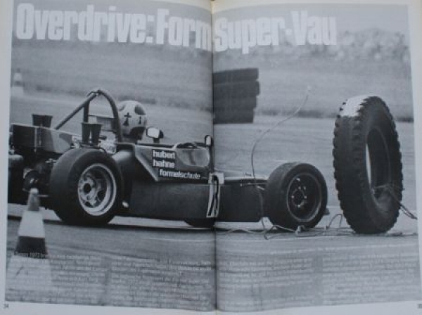 Backfisch "Kaefer-Treter GmbH" Volkswagen-Motorracing 1974 (1495)