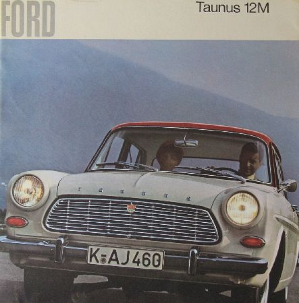 Ford Taunus 12 M Modelprogram 1962 Carbrochure (1501)