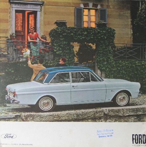Ford Taunus 12 M Modelprogram 1962 Carbrochure (1501)