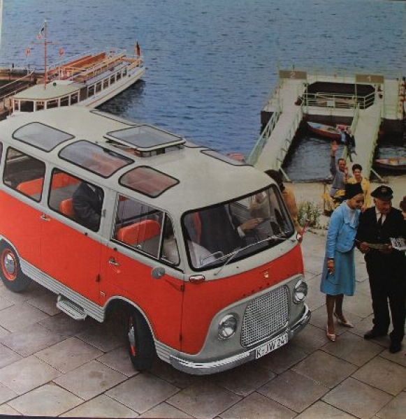 Ford Taunus Transit Modelprogram 1960 Truckbrochure (1519)