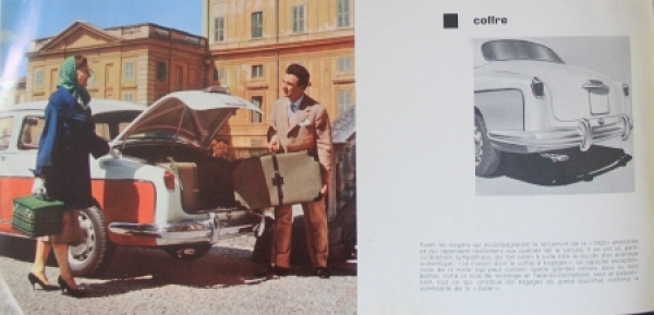 Alfa Romeo 1900 Super Modelprogram 1957 Carbrochure (1597)