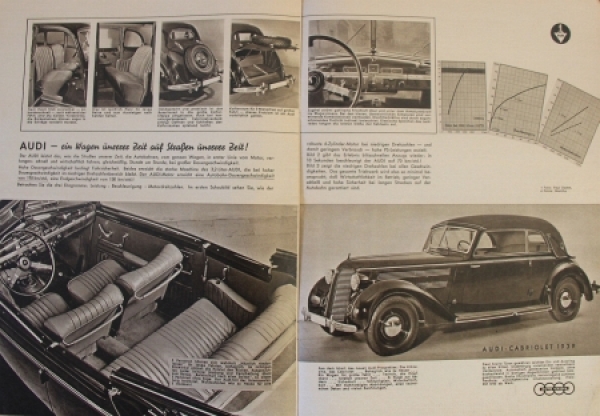 Auto-Union "Die Vier Ringe" Factory-Magazine 1939 (1636)