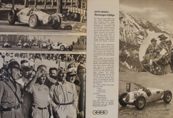 Auto-Union "Die Vier Ringe" Factory-Magazine 1939 (1636)