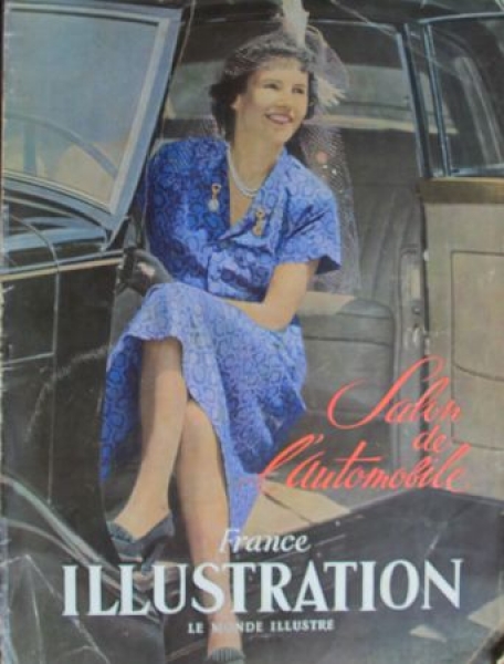 "Illustration - Salon de l'automobile" 1949 Automobile-Magazine (4361)