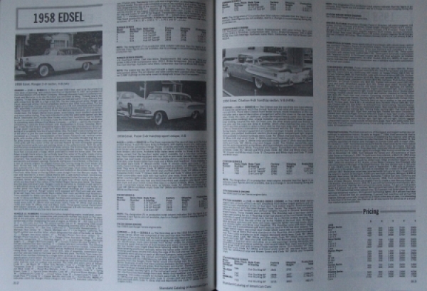 Gunnell "Standard Catalog of American Cars 1946-1975" Fahrzeug-Historie 1976 (1752)