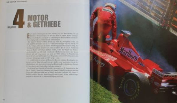 Macknight "Die Technik der Formel 1" 1998 Motorracing-Technic (4446)