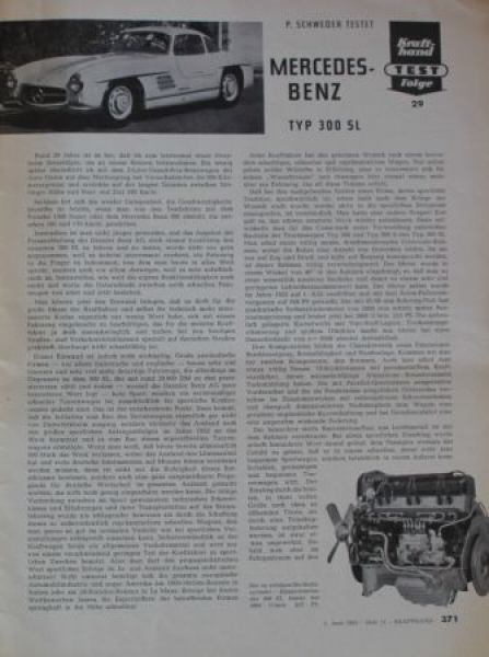 "Kraft-Hand" Gasstation-Magazine 1955 Porsche 356 (4442)