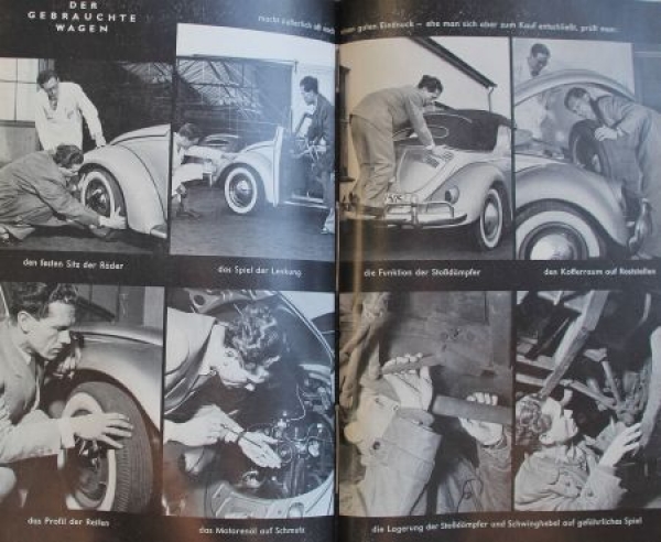 Dillenburger "Das praktische Autobuch" Volkswagen-Technic 1957 (4431)